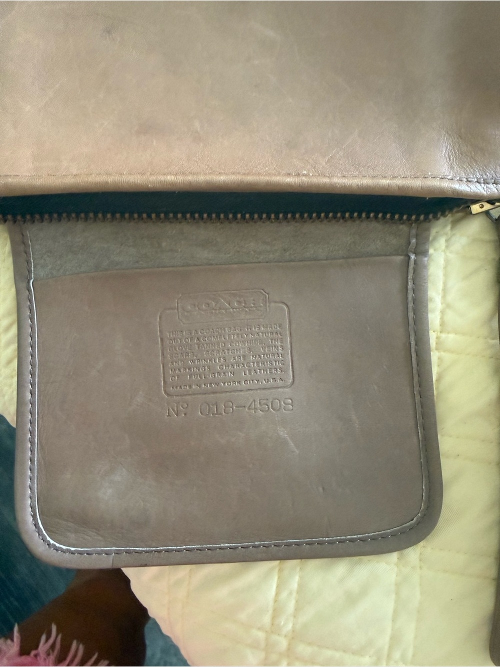 Coach Basic Bag in Putty - Picture 8 of 8